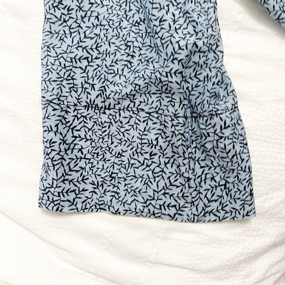 DOROTHEE SCHUMACHER SILK BLEND TIE NECK KEYHOLE OVERSIZED RUFFLE DRESS - 4 - Picture 9 of 10